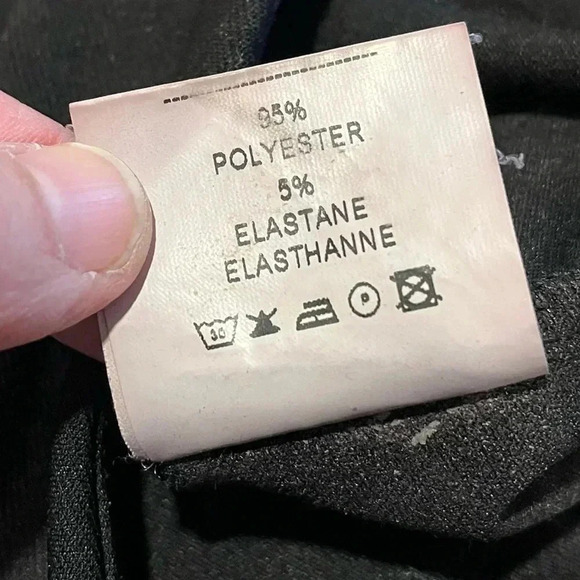 📍La Fée Maraboutée – Slim Black Pants with Zip Detail – Size 42 - Picture 10 of 12